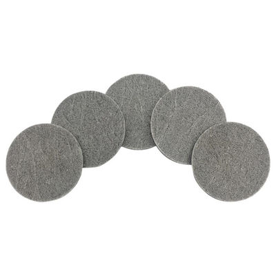 Heat Resistance Metal Fiber Felt , Sintered Wire Mesh Disc High Porosity