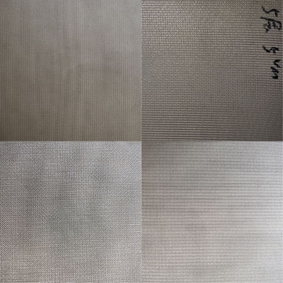 Industry Sintered Ss Filter Mesh , Porous Plate High Filter Rating 5 Layer