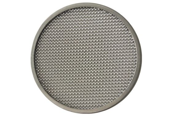 High Temperature Sintered Wire Mesh , Metal Mesh Filter  Diamond Hole