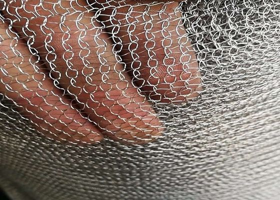 Sustainable Knitted Filter Wire Mesh 304 Stainless Steel For Oil Water Separation