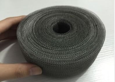 Sustainable Knitted Filter Wire Mesh 304 Stainless Steel For Oil Water Separation
